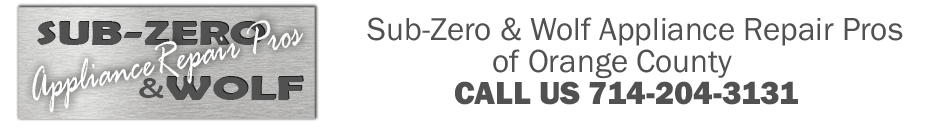 Sub-Zero Refrigerator Repair & Wolf Appliance Repair in Orange County Logo